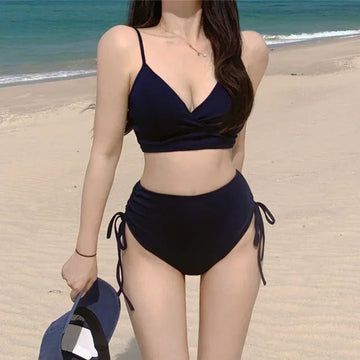 Korean-Inspired Micro Bikini Swimsuit Set for Women